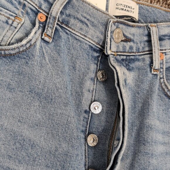 High rise Straight Citizens Of Humanity Sabine Jeans NEW size 28 - Picture 6 of 12
